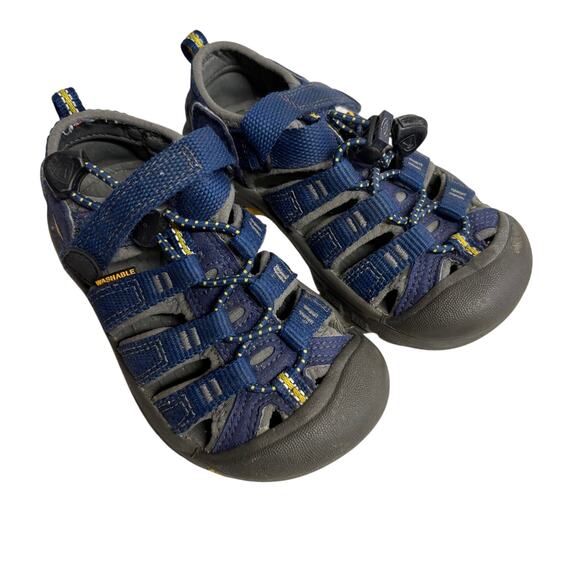 Keen Newport H2 Navy Blue Child Size 9 - Picture 1 of 8